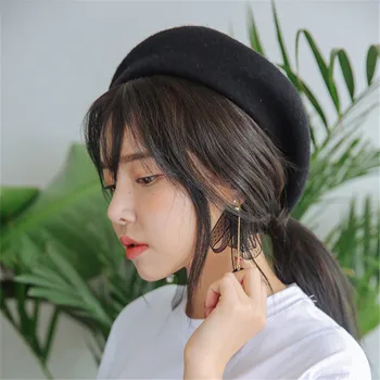 

2018 Fashion Wool Beret Hat Cap Coloful Casual Street New Headware