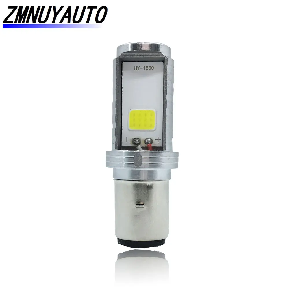 BA20D светодиодная фара для мотоцикла COB Led H6 10 Вт 1000LM дальний/ближний свет