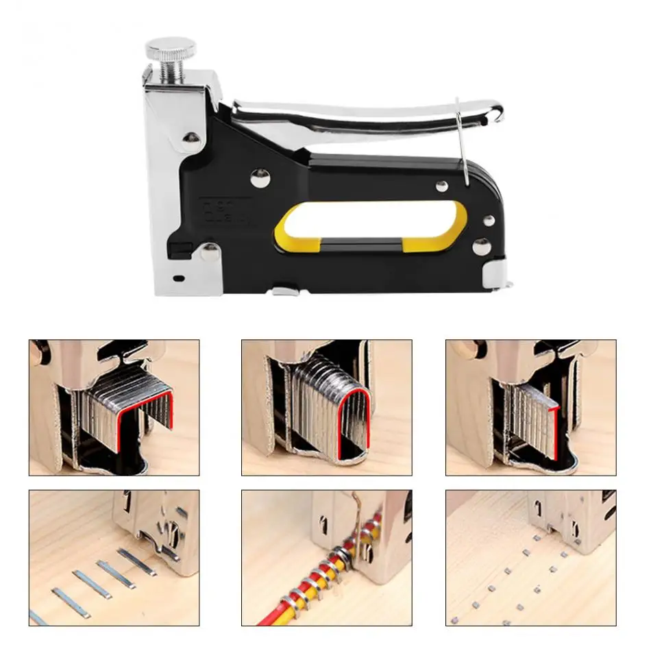 Мультитул гвоздь степлер для мебели степлер для деревянной двери обивка обрамление заклепки пистолет комплект гвоздиков заклепки инструмент