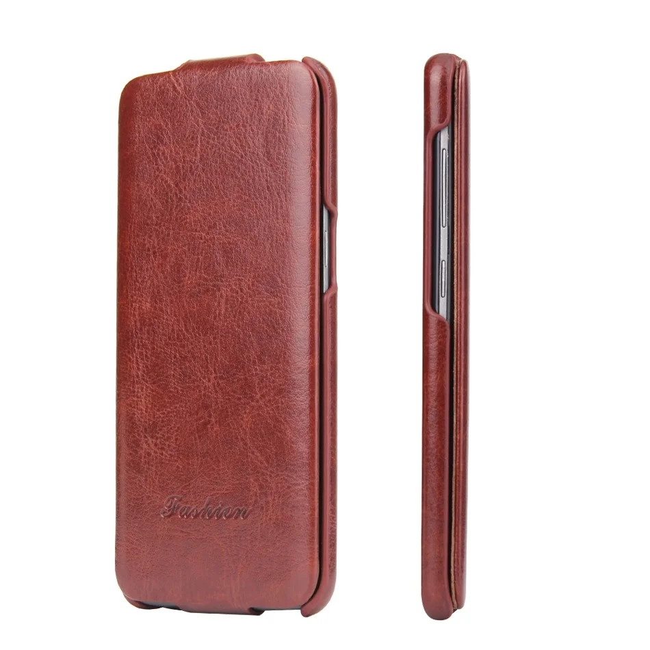 

Fashion Vertical Flip Slip Leather Cover Case for Samsung Galaxy S7 Edge S8 Plus S9 Note 8 Simplicity High Quality Luxury Coque