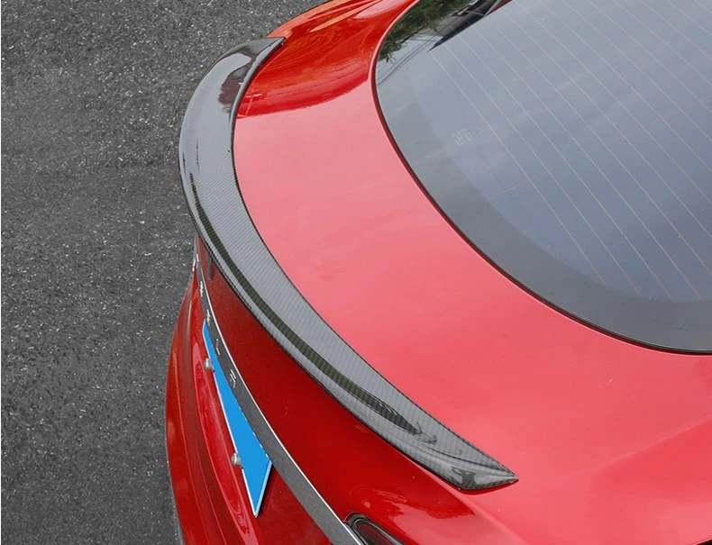 Спойлер из углеволокна для Tesla модель S- высококачественные Спойлеры-крылья авто аксессуары
