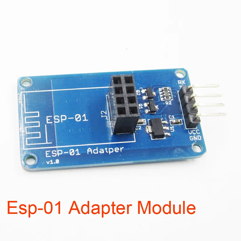 ESP8266 ESP-01 ESP01 Serial Wireless WIFI Module Transceiver Receiver Board LWIP AP+STA  with 3.3V 5V Breakout PCB Adapter  6