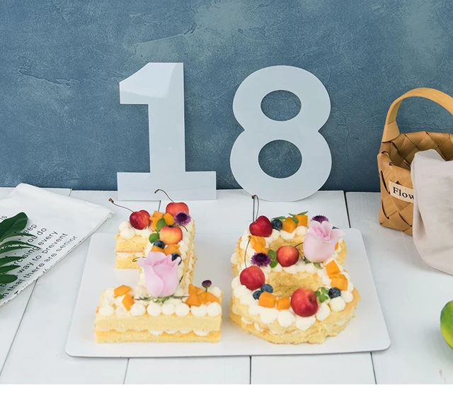 Moule number cake ou gateau chiffre - 15,12 €
