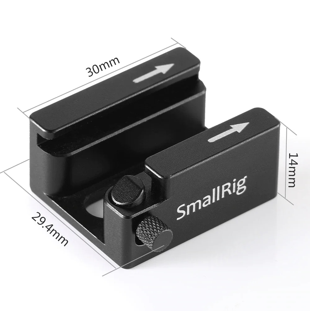 SmallRig DSLR камера Rig Холодный башмак адаптер с кнопкой анти-выключения для микрофона флэш-светильник монитор прикрепить 2260