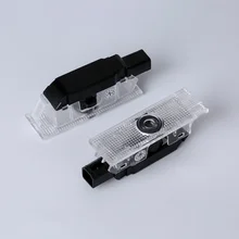

YY For Maserati 2pcs Car LED Door Welcome Logo Light Door Logo Projector Light for Quattroporte Ghibli