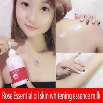 

QYF Rose Extract Body Lotion Body Cream Whitening Moisturizing Stretch Marks Remover Treatment Wrinkle Cream Beauty