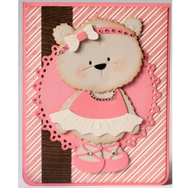Bear Dress cutting die
