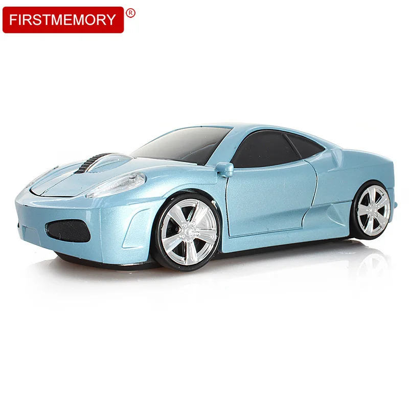 

Firstmemory Wireless Mouse 2.4Ghz USB Optical Mini Car Computer Mause 1200 DPI Sports Car Mice For Gift PC Laptop Desktop
