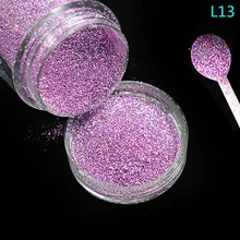 1 бутылка для дизайна ногтей Блеск порошок пыль светильник розовый драгоценный камень пигмент ослепительно тонкие блестки мерцающие инструменты для макияжа TRL13