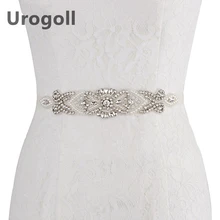 Модный с кристаллами, со стразами женские вечерние платья для выпускного вечера Аксессуары свадебные головные уборы пояс свадебные ленты Пояски