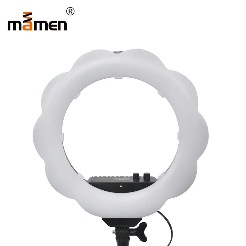 

R40B 360 LED Light Professional Makeup Light Phone Camera Video Photo Studio Photography Lighting 3200K-5600K 100V-240V Mirror