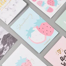 4 шт. литературный мягкий милый Приветствие открытка Подарочная карта конверт ежедневно мысли серии