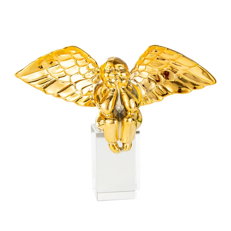 

Nordic Style Cute Fat Angel Ornaments Creative Angel Resin Crafts Decor Desktop Model Home Decoration Accessories Birthday Gifts
