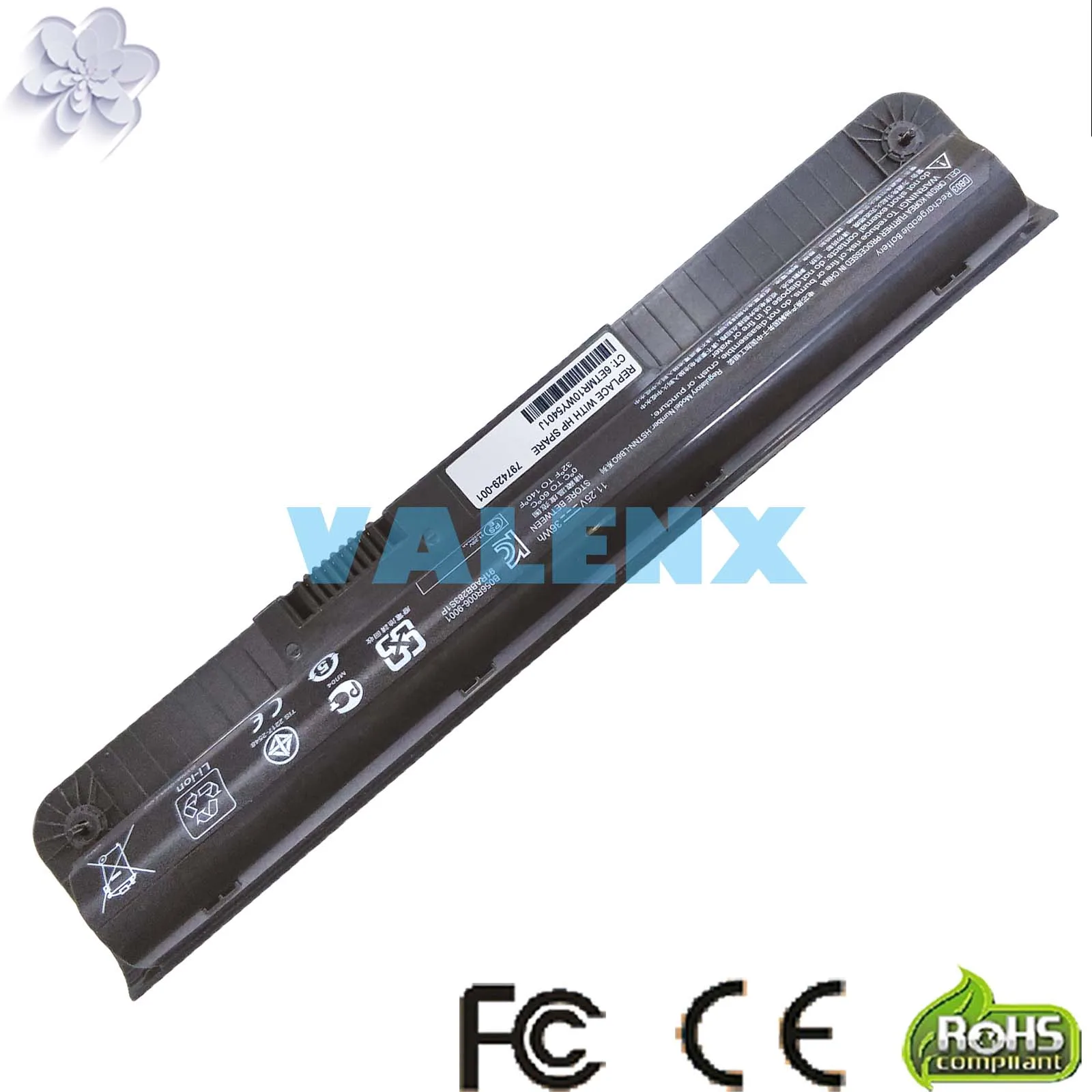 Bateria do Portátil para hp Probook g2 Tpn-c125 Db03 Hstnn-w04c M0a68aa Hstnn-1b6v - Ib6v Hstnn-ib6w Hstnn-lb6q 11.25v 36wh 11 g1 - Imagem 2