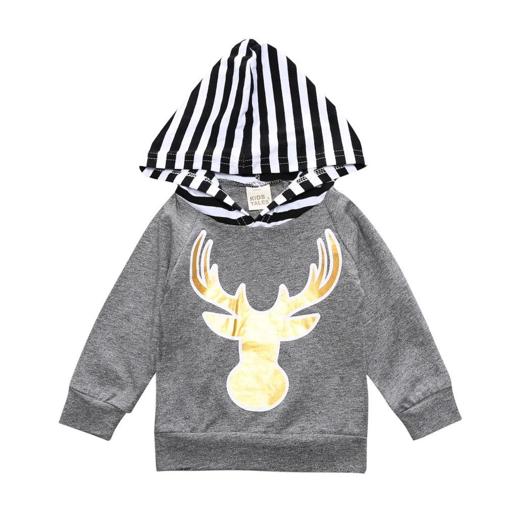 2019Autumn Baby Boys Outfits Newborn Baby Boy Clothes Hooded Tops T-Shirt Striped Pants 2PCS Outfits Set Animal deer Print Hood 2019Autumn Baby Boys Outfits Newborn Baby Boy Clothes Hooded Tops T-Shirt Striped Pants 2PCS Outfits Set Animal deer Print Hood