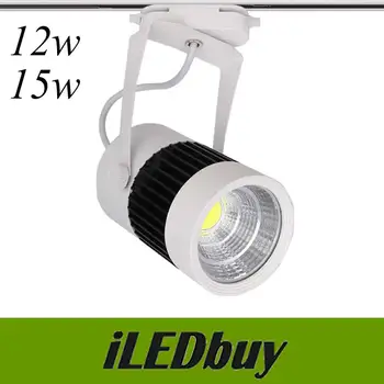 

LED Track Light Spotlight COB 12W CREE LED Spot Rail Light Track Lighting Lamp For Clothing Store art gallery Shop Showcase