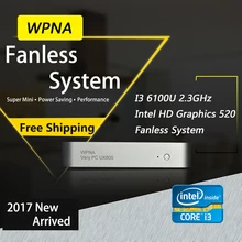 Ргнс офисный компьютер неттоп intel core i3 ux830 6100u hd graphics ирис 520 4 К HDMI WIFI Windows 10 Мини-Пк Все В один