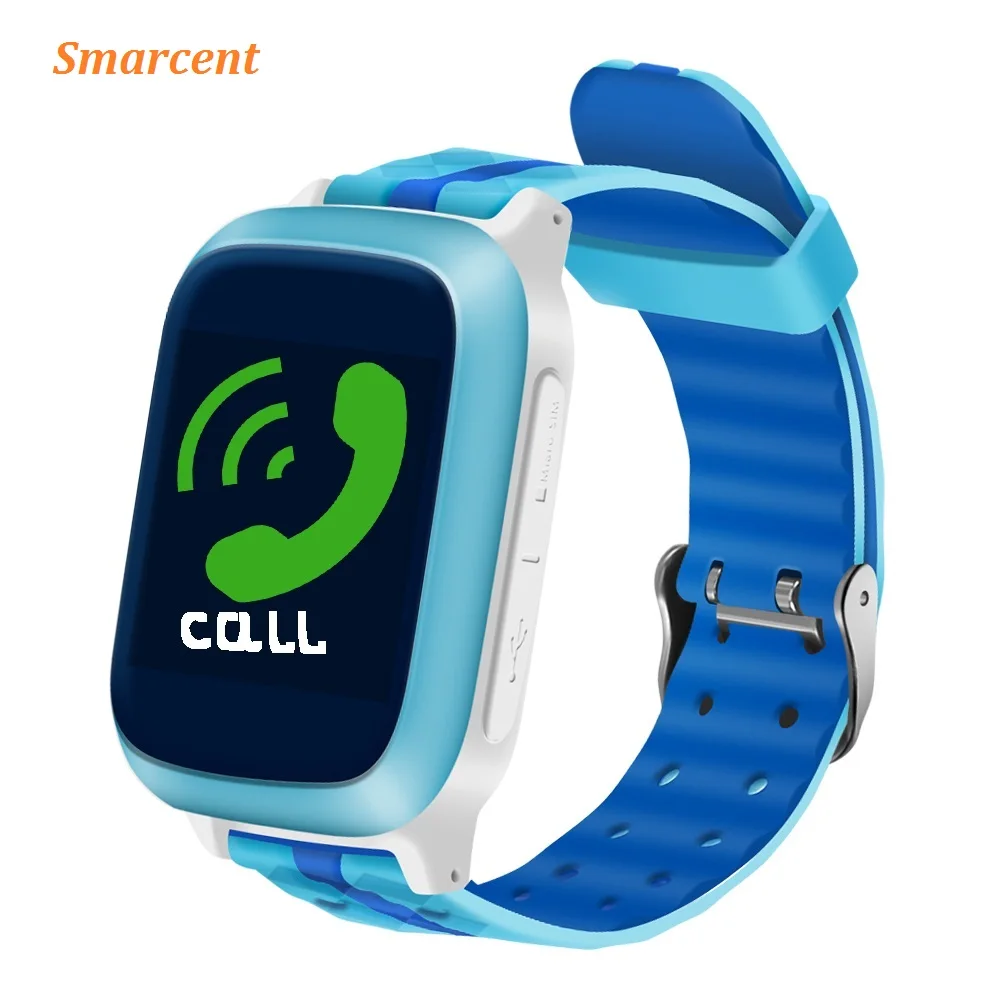 Смарт часы Детские Smarcent DS18 GPS Wi Fi трекер SOS звонок SMS поддержка SIM карты смарт PK