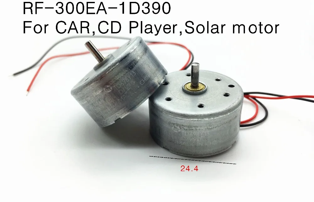 

1PCS RF-300EA-1D390 small DC motor 5.9V CAR CD Player motor Solar motor