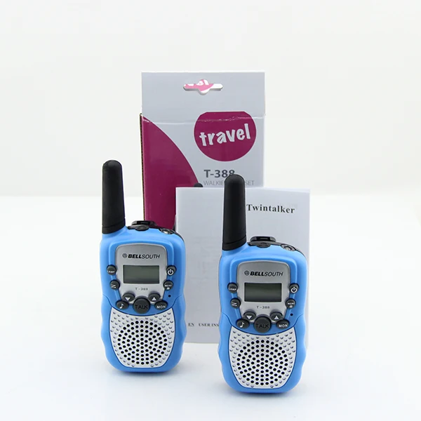 1 пара T 388 мини детей портативная рация FRS/GMRS UHF 462 55 467 7125 МГц 0 5 W 22CH радио для 2 шт.