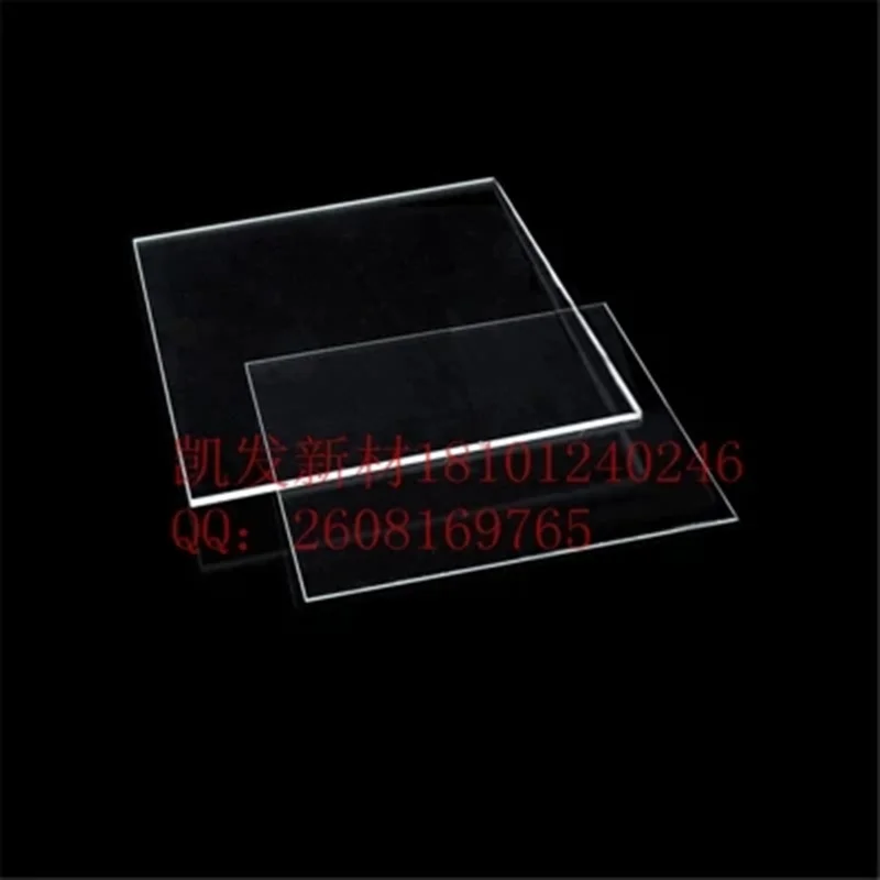 Sapphire Square-Al2O3 Single crystal substrate-30.0mm * 30 0 мм 3 мм-оконная пленка-Epitaxial coating-двойная