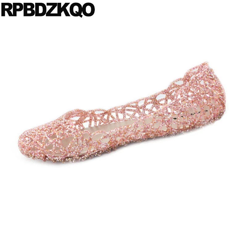 Silver Flat Jelly Shoes Silver Flat Jelly Shoes