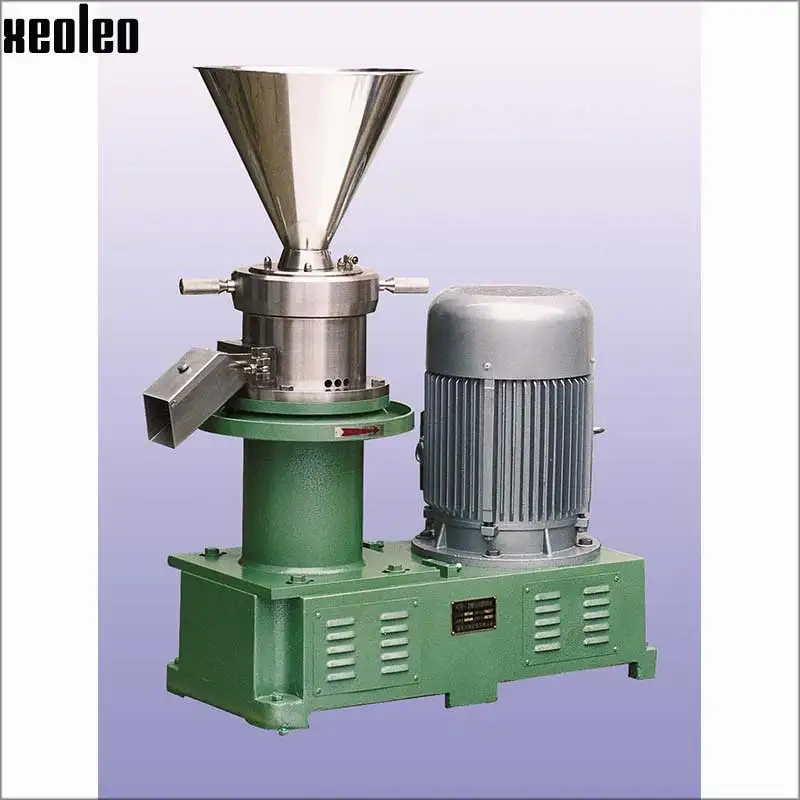 Xeoleo 380V/11KW Peanut Butter Maker Commercial Nut Butter Grinder Sesame Butter Machine for