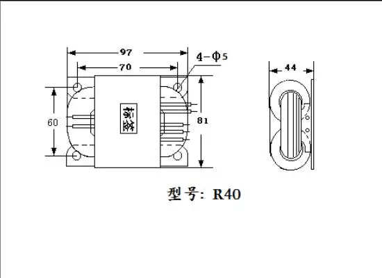 240V 0.12A 15V 0.1A 2*3,15 V 2A R сердечник трансформатора 45VA R40 изготовленный на заказ трансформатор 115/115V с медным защитным усилителем мощности