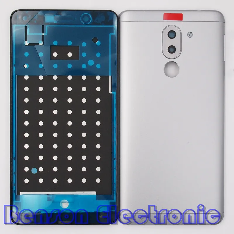 

BaanSam New LCD Holder Screen Front Frame Battery Back Cover For Huawei Honor 6X Housing Case With Power Volume Buttons
