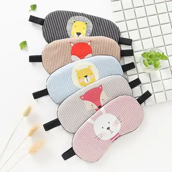 

1PC Cartoon Hot Cold Relaxing Face Eye Care Sleeping Eyepatch Shade Comfort Cover Colorful #11