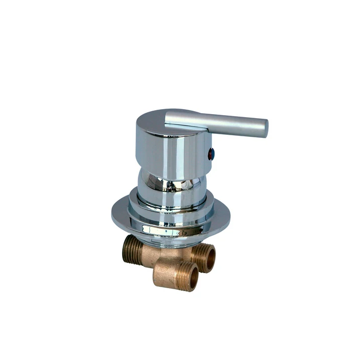 Günstig MTTUZK wand montiert 2 einlass 1 outlet wasser messing dusche mixer wasserhahn separates bad dusche wasserhahn hot   cold misch ventil