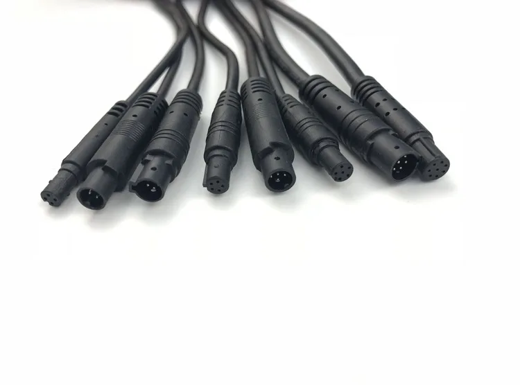 Автомобильный кабель для камеры заднего вида для BMW line 4 pin 5P 6P 8 hole male and female recorder задний удлинитель