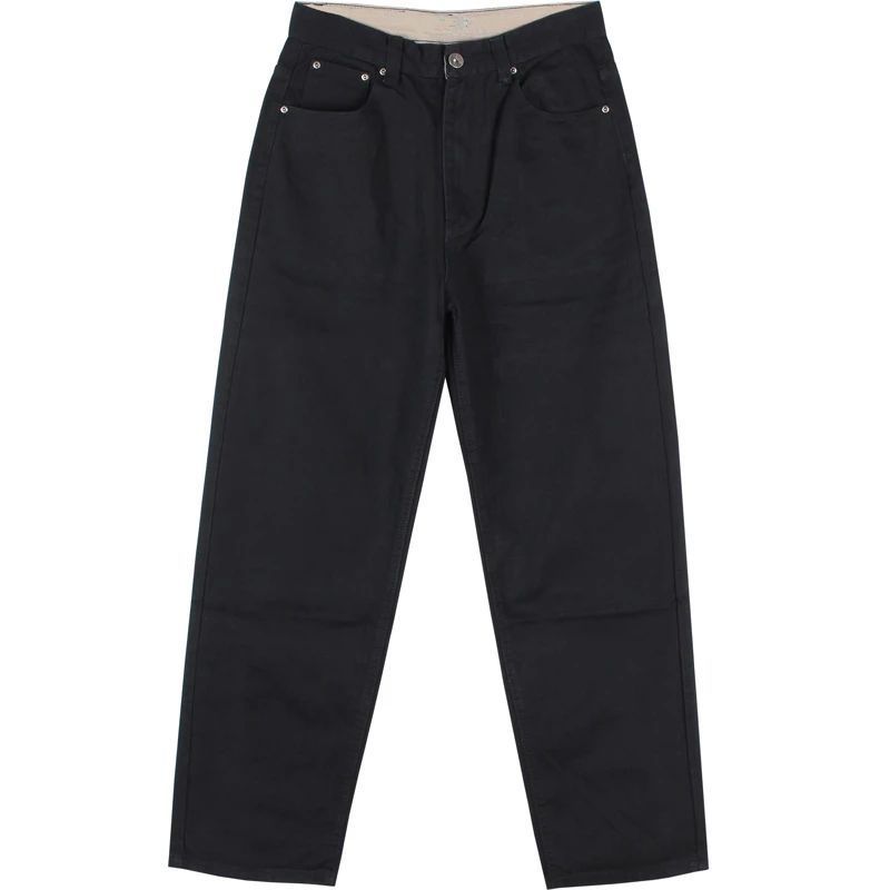 2019 Men Wide Leg Denim Pants Hip Hop black Casual jean trousers Baggy jeans for Rapper Skateboard Relaxed Jeans joggers 71805