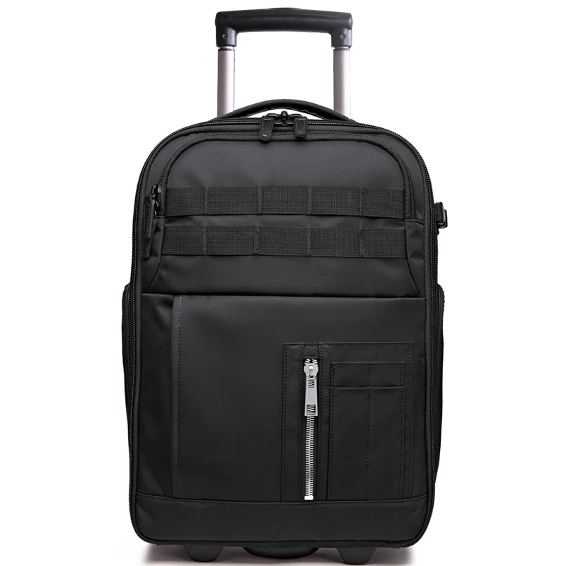 Letrend Multi-function дорожная сумка кабина чемодан на колесах фотографии рюкзак ёмкость Сумки на колёсиках SLR Камера сумка тележка
