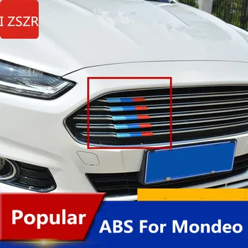 

ABS 3 Color Mixed Grille Decorative Sticker For Ford Mondeo 2015-2017 Z2CA483