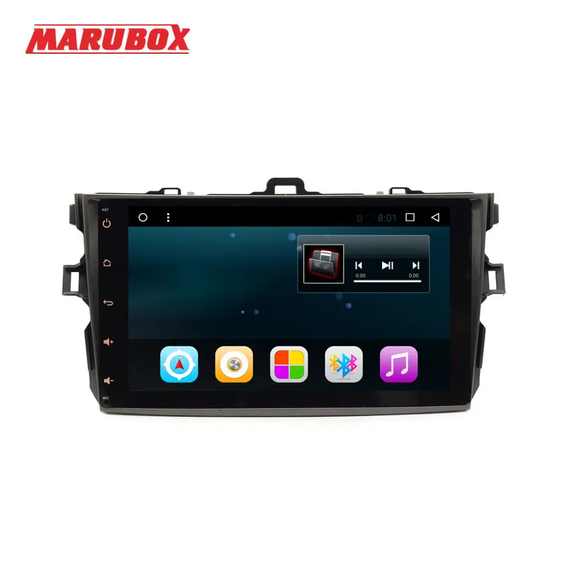 Clearance MARUBOX 9A101T3 Quad Core Android 7.1 Car Multimedia Player for Toyota Corolla 2006-2011 Quad Core Allwinner T3 9"IPS 1024*600 1