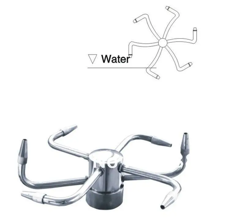 

1 1/2" Rotary Fountain Nozzle / Outdoor Water Fountain Lights