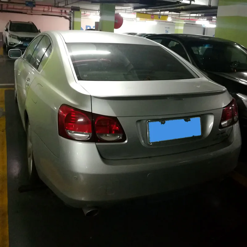 

For LEXUS GS 2008 2009 2010 2011 2012 2013 ABS Material Primer Color Car Tail Wing Decoration Rear Trunk spoiler For GS300 GS350