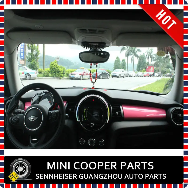 Новое поступление mini cooper, нежно-розовый цвет ABS Пластик с защитой от ультрафиолетового излучения, LHD& приборная доска rhd крышка стиль mini Ray для mini cooper F56(2 шт./компл