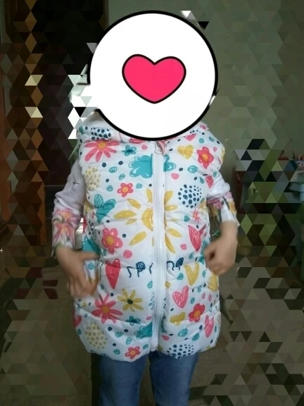 Meninas do Bebê sem Mangas Colete com Capuz de lã Jaqueta e Meninos Impressão dos Desenhos Roupas de Cashmere Liligirl Animados Tops Brasão Crianças Outwear 32 Cor 15 Mamãe e Bebê