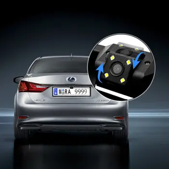 

Waterproof 170 Degree Car RV License Plate Frame Backup Reverse Camera Parking Sensors