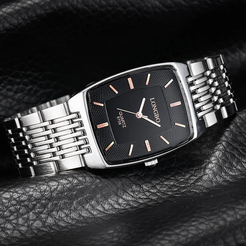 LONGBO Reloj Mujer женские мужские дизайнерские часы роскошные деловые кварцевые