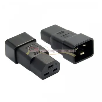 

IEC320 C20 to C21 C19 Male to Female Extension PDU UPS Power Adapter Rated 10A 250V CY