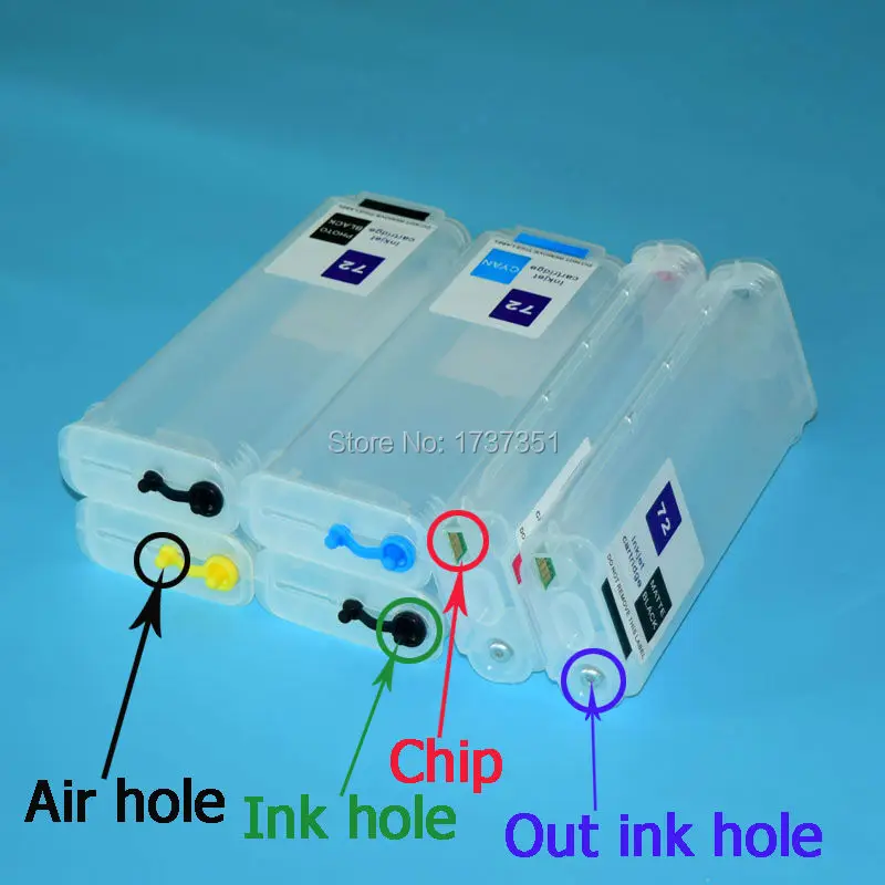 HP 72 Refill Cartridge  280ml (33)