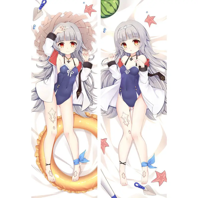 Аниме игры Azur Lane наволочки Azur Lane Dakimakura Чехол сексуальные девушки 3D двухсторонняя постельные принадлежности обниматься тела Чехол AL03A - Цвет: Polyester