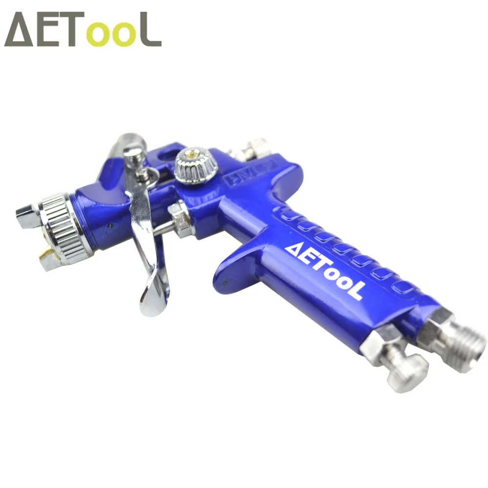 Aecool H-2000 мини пульверизаторы воздуха 1,0 мм сопло HVLP аэрография с регулятор давления воздуха для краски ing автомобильный краскопульт