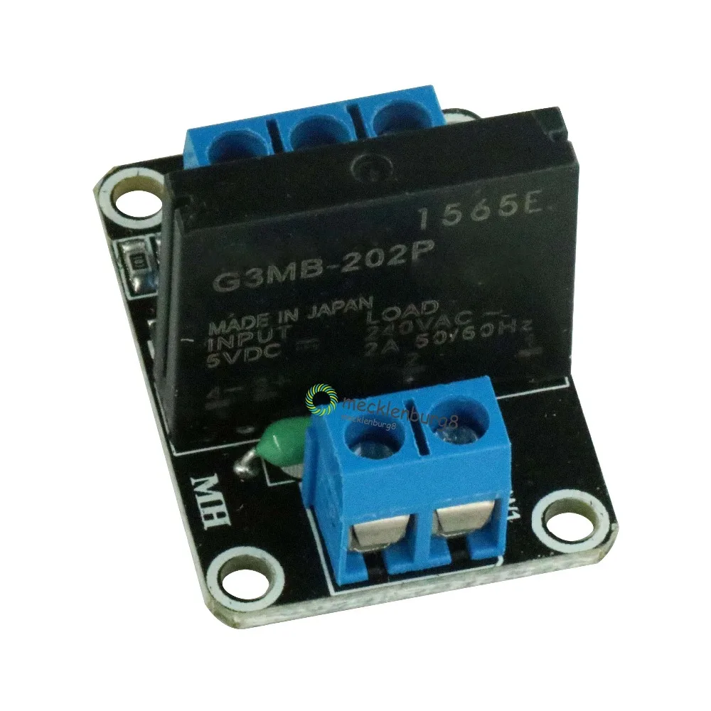 G3MB-202P 5V DC 1-канальный модуль твердотельной релейной платы для Arduino