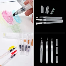 1 шт. новая практика каллиграфии торт картина для декора Акварельная кисть пилот Чернила многоразового использования Ручка для воды Акварельная щетка