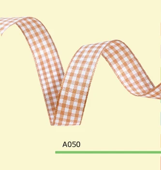 

5/8" Inch 15mm checks ribbons