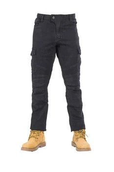 

komine Windproof Motorcycle Casual Pants Men's Motorbike Motocross Off-Road Knee jeans